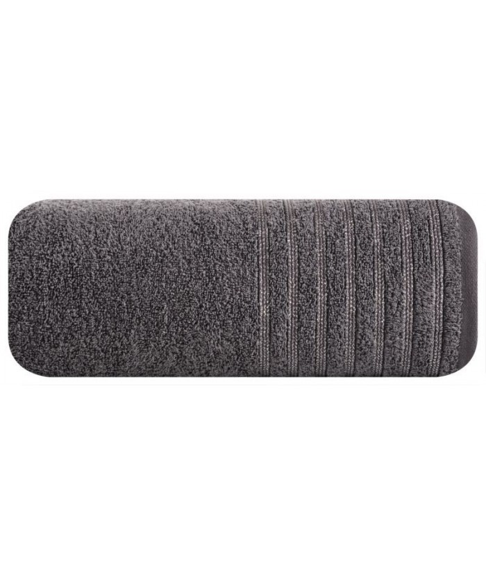 Ręcznik bawełna Paula 70x140 stalowy Eurofirany Ręcznik bawełna Paula 70x140 stalowy