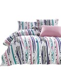 Pościel bawełna 180x200 + 2x70x80cm Azurit Pink COTTONLOVE EXCLUSIVE Darymex 