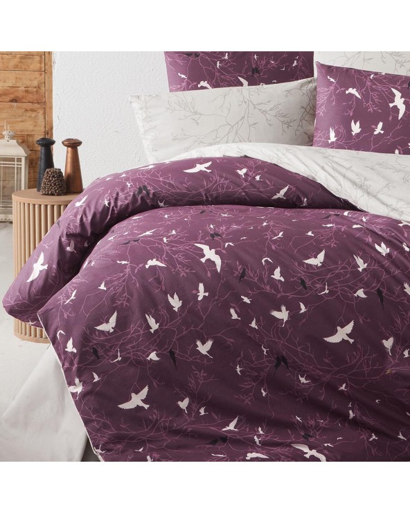 Pościel bawełna 200x220 + 2x70x80cm Freedom Violet COTTONLOVE EXCLUSIVE Darymex Pościel bawełna 200x220 + 2x70x80cm Freedom Violet COTTONLOVE EXCLUSIVE Darymex