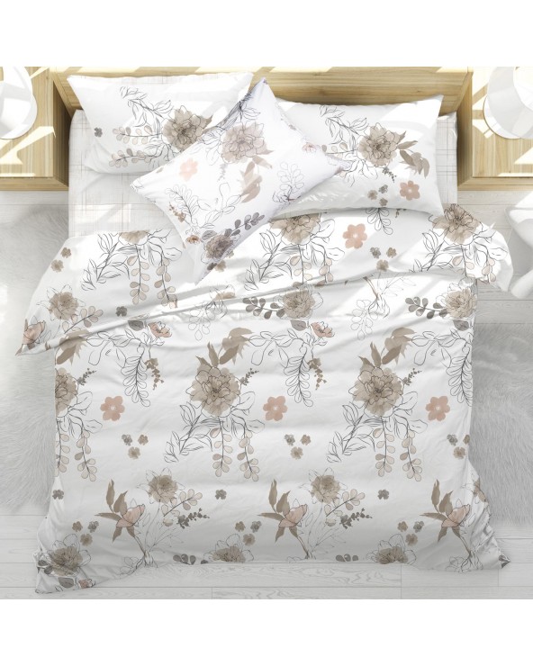 Pościel bawełna 160x200 + 2x70x80cm Larin Brown COTTONLOVE EXCLUSIVE Darymex Pościel bawełna 160x200 + 2x70x80cm Larin Brown COTTONLOVE EXCLUSIVE Darymex