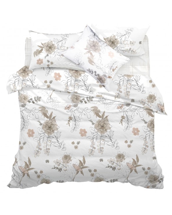 Pościel bawełna 160x200 + 2x70x80cm Larin Brown COTTONLOVE EXCLUSIVE Darymex Pościel bawełna 160x200 + 2x70x80cm Larin Brown COTTONLOVE EXCLUSIVE Darymex