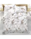 Pościel bawełna 200x220 + 2x70x80cm Larin Brown COTTONLOVE EXCLUSIVE Darymex 