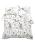 Pościel bawełna 200x220 + 2x70x80cm Larin Brown COTTONLOVE EXCLUSIVE Darymex 