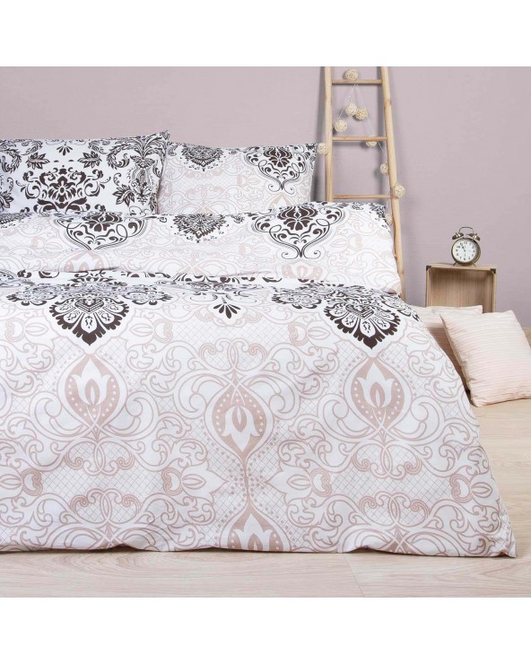 Pościel bawełna 160x200 + 2x70x80cm Luxury Coffee COTTONLOVE EXCLUSIVE Darymex Pościel bawełna 160x200 + 2x70x80cm Luxury Coffee COTTONLOVE EXCLUSIVE Darymex