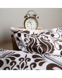 Pościel bawełna 160x200 + 2x70x80cm Luxury Coffee COTTONLOVE EXCLUSIVE Darymex 