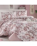 Pościel bawełna 140x200 + 1x70x80cm Tavra Pink COTTONLOVE EXCLUSIVE Darymex 