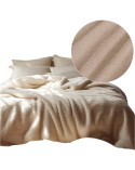 Pościel frotte 200x220 + 2x70x80cm beż Darymex