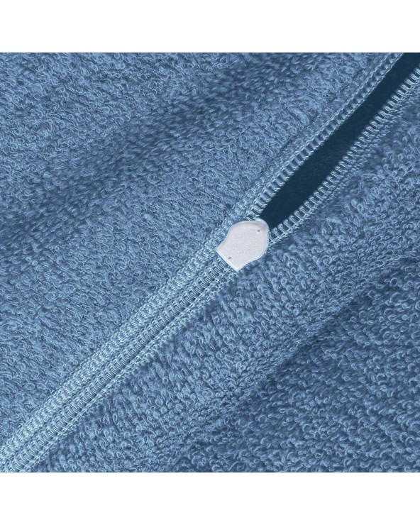 Pościel frotte 160x200 + 2x70x80cm niebieski Darymex