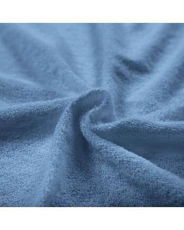 Pościel frotte 160x200 + 2x70x80cm niebieski Darymex