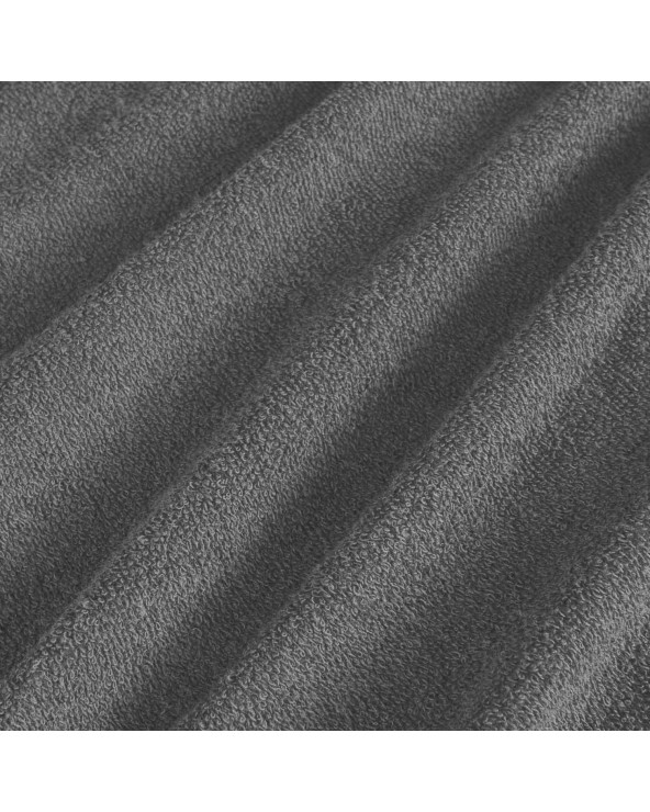 Pościel frotte 200x220 + 2x70x80cm szary Darymex