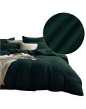 Pościel frotte 160x200 + 2x70x80cm zielony Darymex