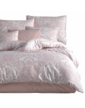 Pościel satyna bawełniana 160x200 + 2x70x80cm Lisle Pudra EXCLUSIVE Darymex 