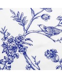Pościel satyna bawełniana 200x220 + 2x70x80cm Blue Blanc Luxury Darymex 
