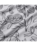 Pościel satyna bawełniana 160x200 + 2x70x80cm Green Grey Luxury Darymex 