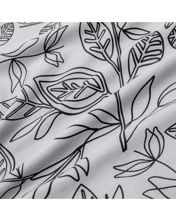 Pościel satyna bawełniana 160x200 + 2x70x80cm Green Grey Luxury Darymex 