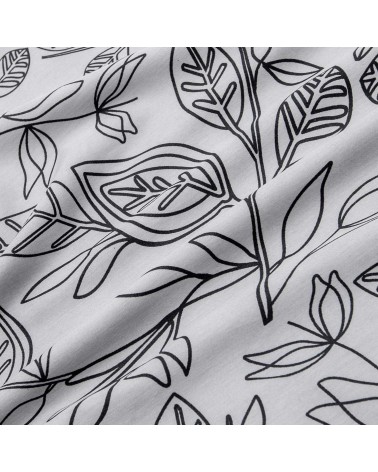 Pościel satyna bawełniana 160x200 + 2x70x80cm Green Grey Luxury Darymex 
