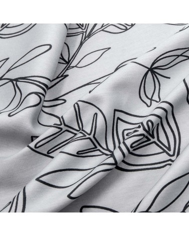 Pościel satyna bawełniana 160x200 + 2x70x80cm Green Grey Luxury Darymex 