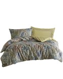 Pościel satyna bawełniana 160x200 + 2x70x80cm Greta Green Luxury Premium Darymex 