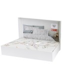 Pościel satyna bawełniana 160x200 + 2x70x80cm Perimelis Luxury Premium Darymex 