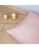 Poszewka satyna bawełna 50x80 różowa Darymex 