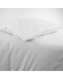 Poszewka hotelowa bawełna 50x60 na zakładkę pasy 4mm biała Darymex 