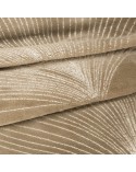 Koc pluszowy 150x200 Ginko 1 ciemnobeżowy Eurofirany
