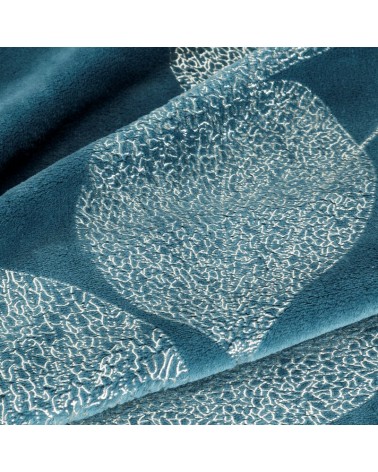 Koc pluszowy 150x200 Ginko 1 niebieski Eurofirany