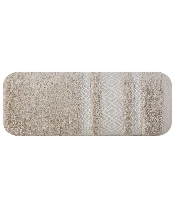 Ręcznik bawełna Moby 70x140 beżowy Eurofirany Ręcznik bawełna Moby 70x140 beżowy