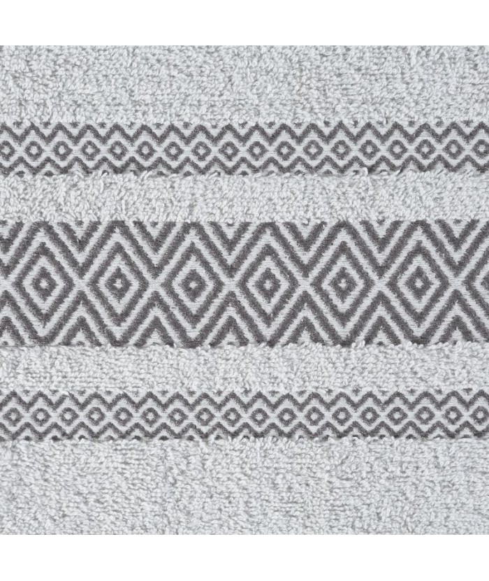 Ręcznik bawełna Moby 70x140 srebrny Eurofirany Ręcznik bawełna Moby 70x140 srebrny