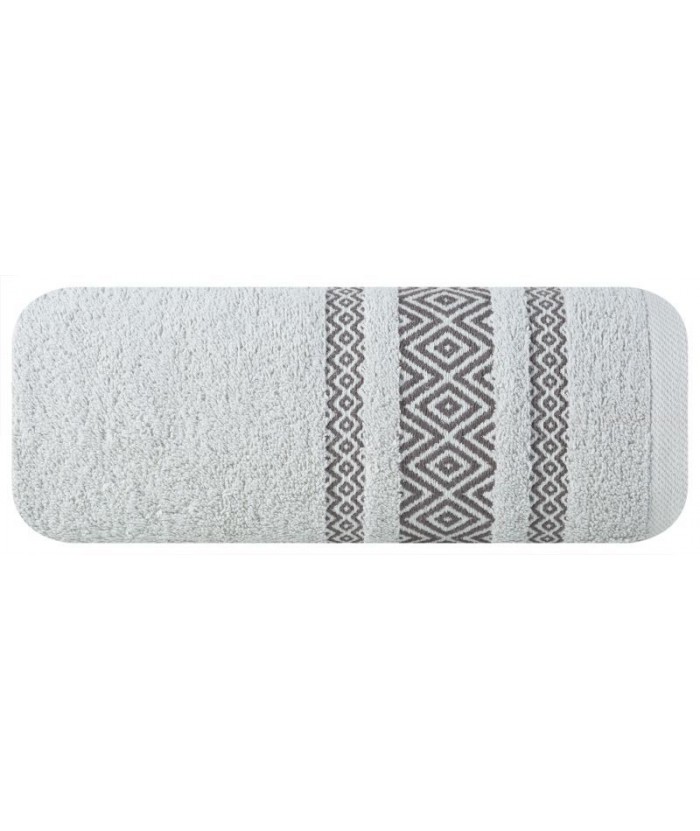 Ręcznik bawełna Moby 70x140 srebrny Eurofirany Ręcznik bawełna Moby 70x140 srebrny