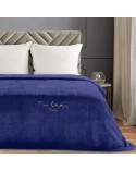 Koc akrylowy Pierre Cardin 160x220 Clara granatowy Eurofirany