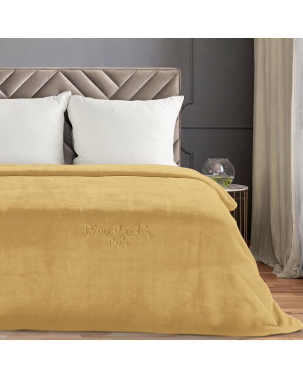 Koc akrylowy Pierre Cardin 160x220 Clara miodowy Eurofirany