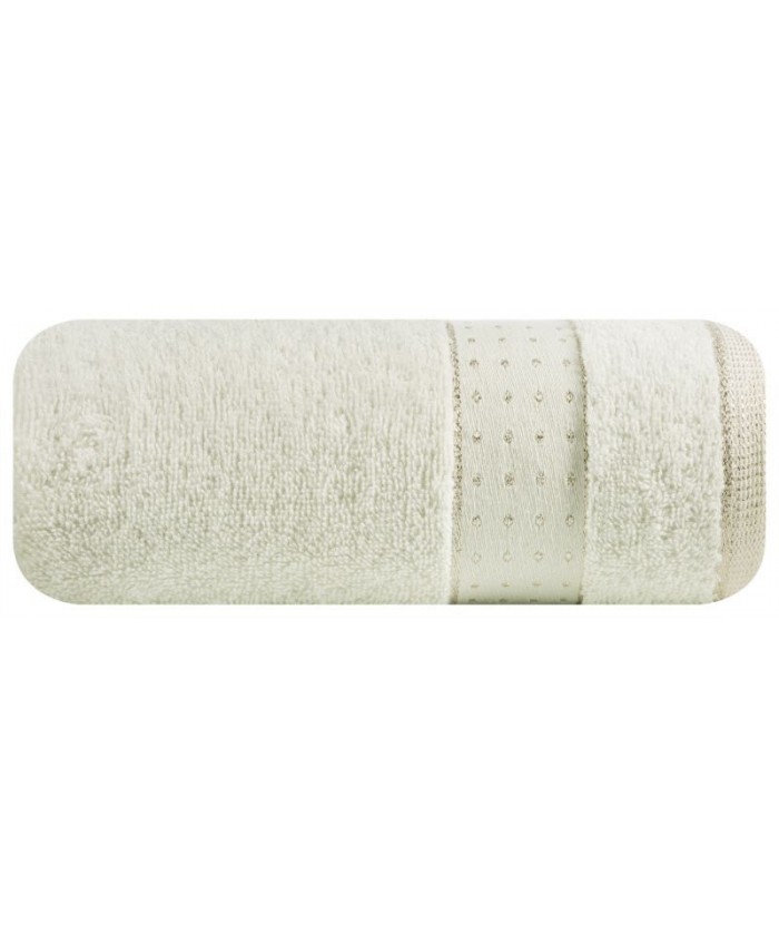 Ręcznik bawełna Beth 70x140 kremowy Eurofirany Ręcznik bawełna Beth 70x140 kremowy