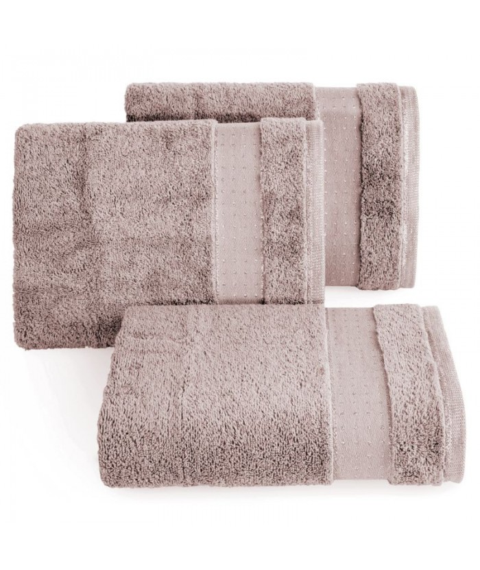 Ręcznik bawełna Beth 70x140 ciemnoliliowy Eurofirany Ręcznik bawełna Beth 70x140 ciemnoliliowy