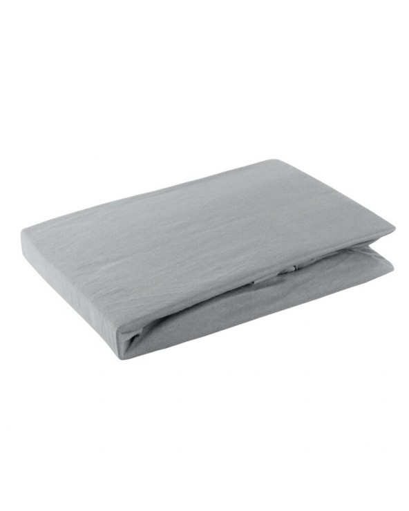 Prześcieradło wysokie bawełna jersey 180x200x30 z gumką stalowe Eurofirany
