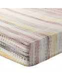 Prześcieradło wysokie wzorzyste bawełna 100x200x30 z gumką Print 1 Eurofirany
