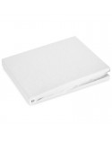 Prześcieradło wysokie polycotton 100x200x30 z gumką białe Eurofirany