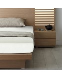 Prześcieradło wysokie polycotton 120x200x30 z gumką kremowe Eurofirany