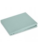 Prześcieradło wysokie polycotton 100x200x30 z gumką miętowe Eurofirany