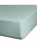 Prześcieradło wysokie polycotton 100x200x30 z gumką miętowe Eurofirany