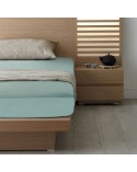 Prześcieradło wysokie polycotton 100x200x30 z gumką miętowe Eurofirany