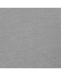 Prześcieradło wysokie polycotton 100x200x30 z gumką srebrne Eurofirany