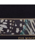 Ręcznik bawełna 70x140 Eva 15 czarny Eurofirany