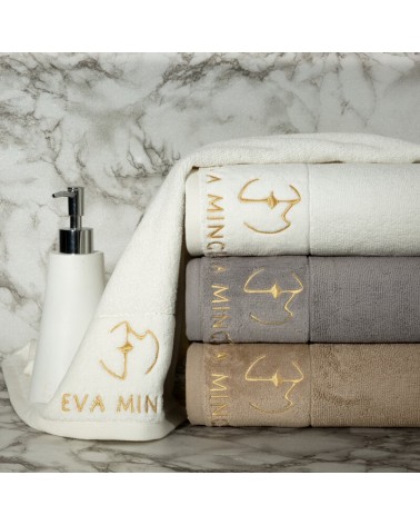 Ręcznik bawełna 50x90 Gaja srebrny Eurofirany