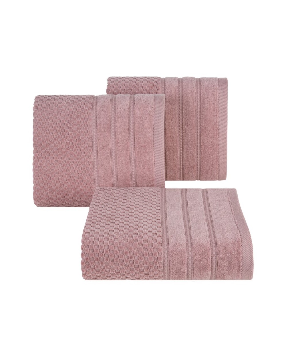 Ręcznik bawełna 70x140 Adore ciemnoróżowy Eurofirany