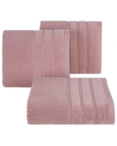 Ręcznik bawełna 70x140 Adore ciemnoróżowy Eurofirany