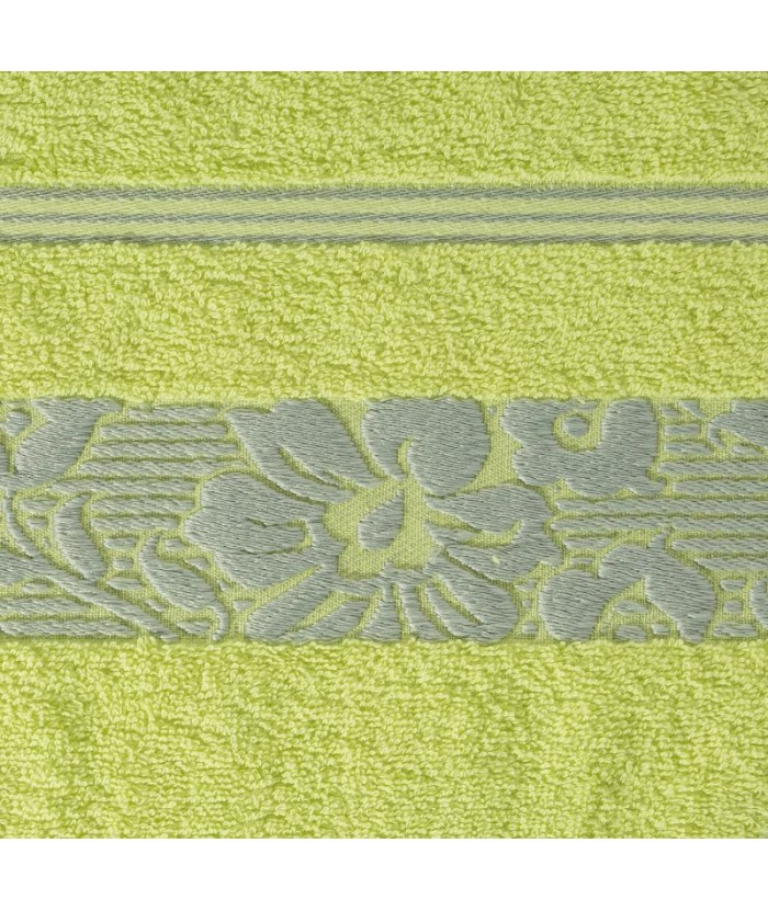 Ręcznik bawełna Sylwia 70x140 limonkowy