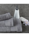 Ręcznik bawełna 70x140 April czarny Eurofirany