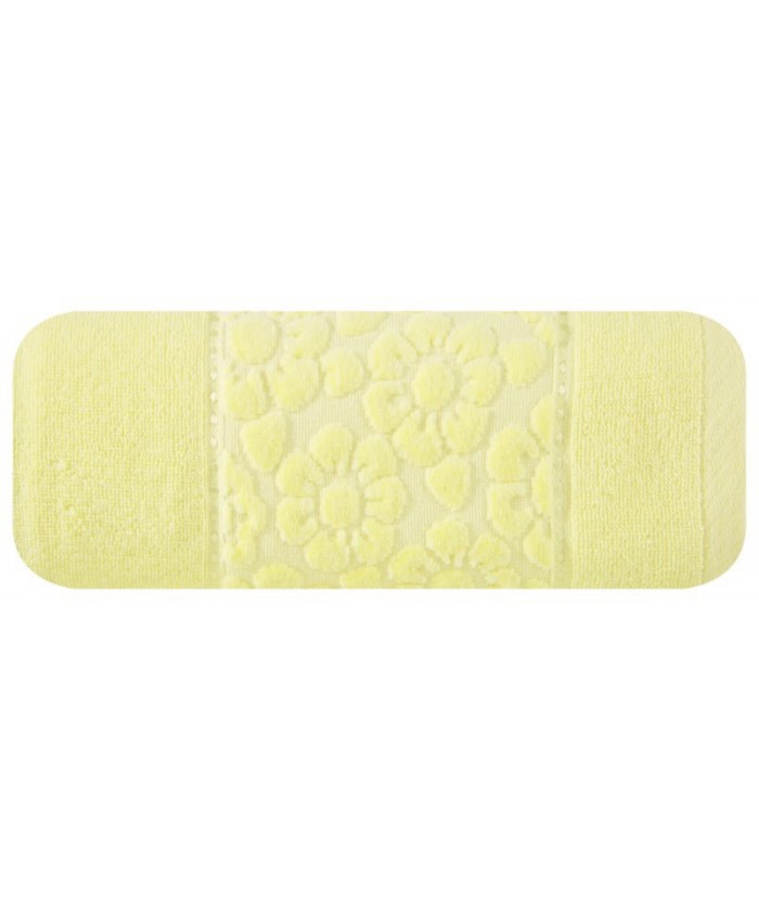 Ręcznik bawełna Gabi 50x90 jasnożółty