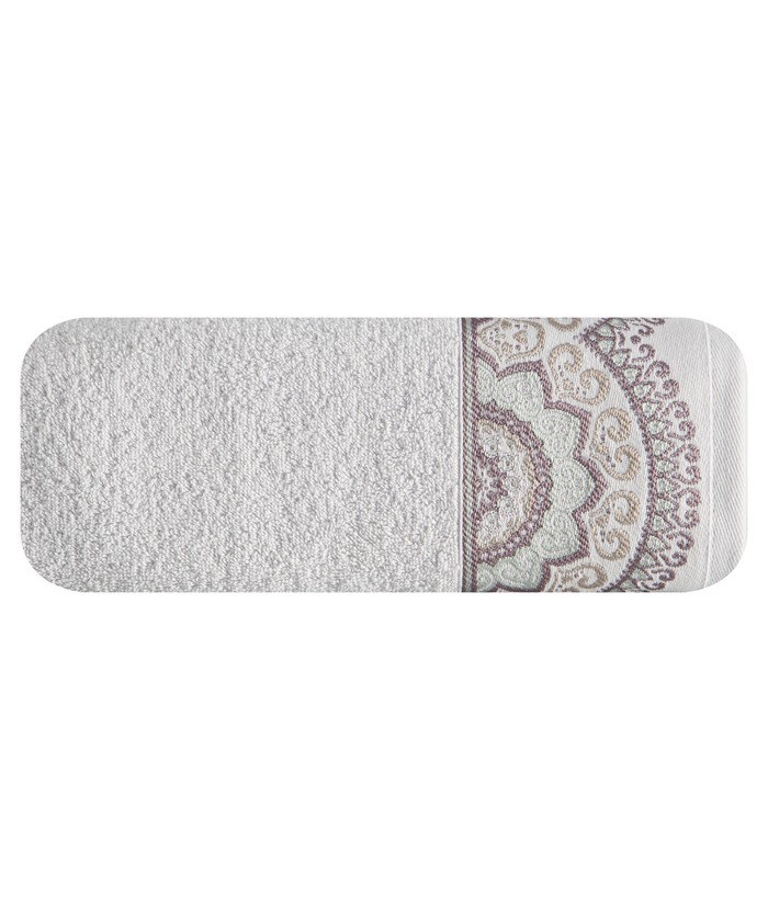 Ręcznik bawełna Rachel 50x90 stalowy Eurofirany Ręcznik bawełna Rachel 50x90 stalowy